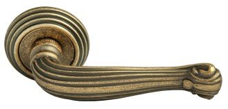 Дверная ручка на розетке Rucetti RAP-Classic-L 4 OMB