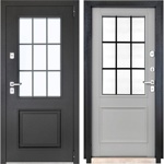 Дверь Порта T 402СП.К13 Букле Графит/Nardo Grey- фото