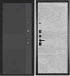 Дверь металлическая  "Гранж" модель 77-1
