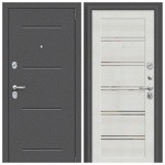 Дверь Порта R 104.П28 Антик Серебро/Bianco Veralinga
