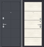 Дверь Порта S 10.П50 (AB-6) Graphite Pro/Nordic Oak- фото